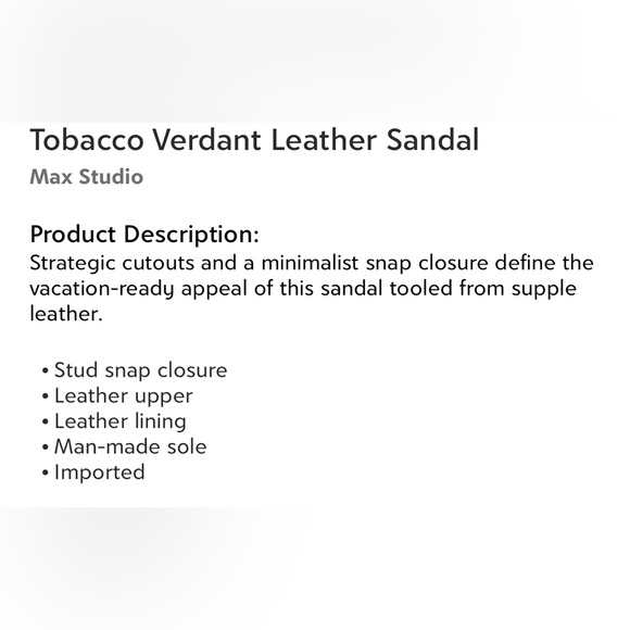 Studio Max sandals - Picture 3 of 10